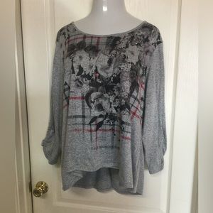 cato plus size hi low top 26/28.